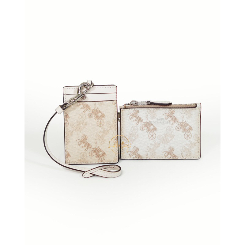 coach horse print lanyard set (authentic / original)