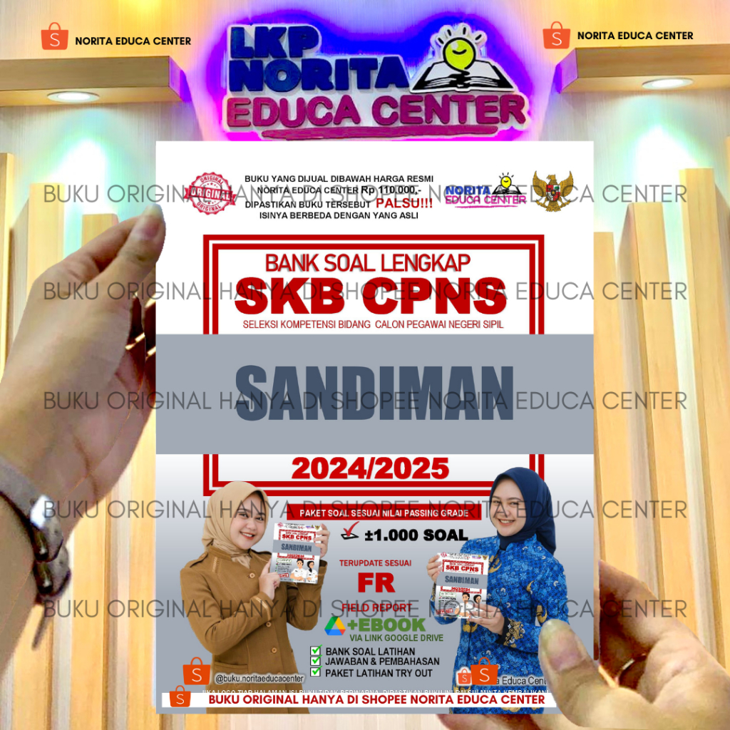 BUKU SKB CPNS FORMASI SANDIMAN