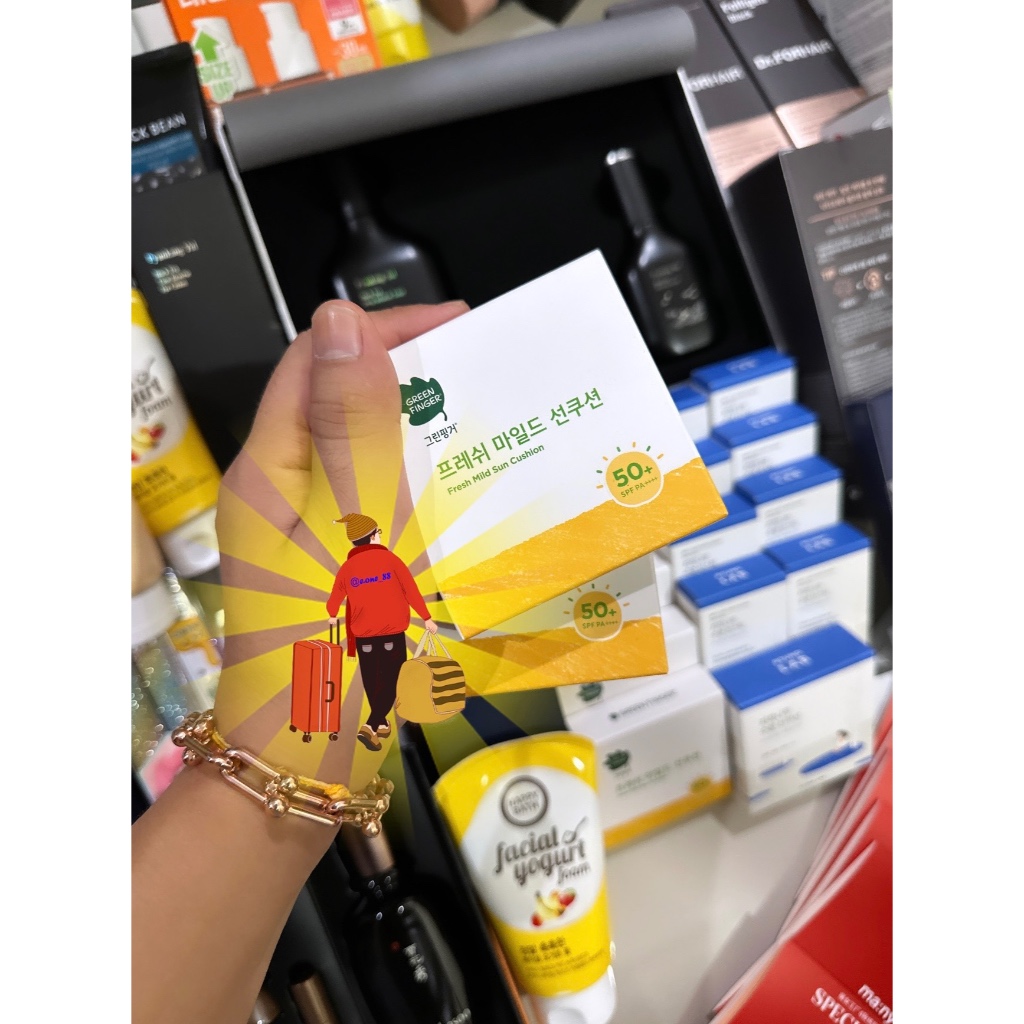 GREEN FINGER FRESH AND MILD KIDS SUN CUSHION SUN CREAM KOREA (KIDS UV Stick)