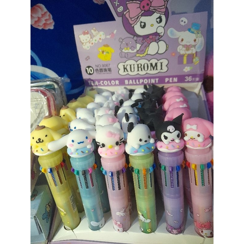 

Pulpen Sanrio 10 Warna 6 Karakter