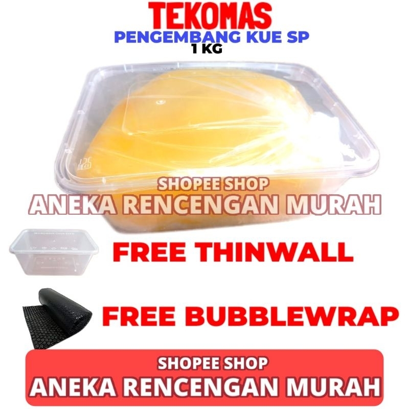 

SP Pengembang Emulsi Kue 1kg Repack Cap Tekomas