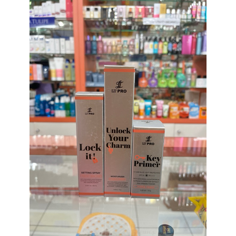 Lt Pro Lock & Key Series | Setting Spray Lt Pro | Moisturizer LT Pro | Primer Lt pro