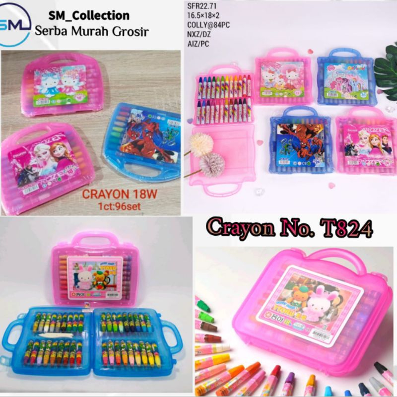 

Pensil Warna/Alat Menggambar/Pensil Lukis/Crayon 24Color/Crayon T824