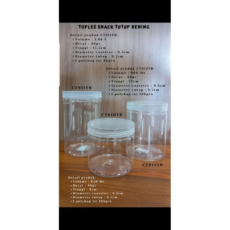 TOPLES PLASTIK PET 650 900 1000 ML GROSIR TERMURAH