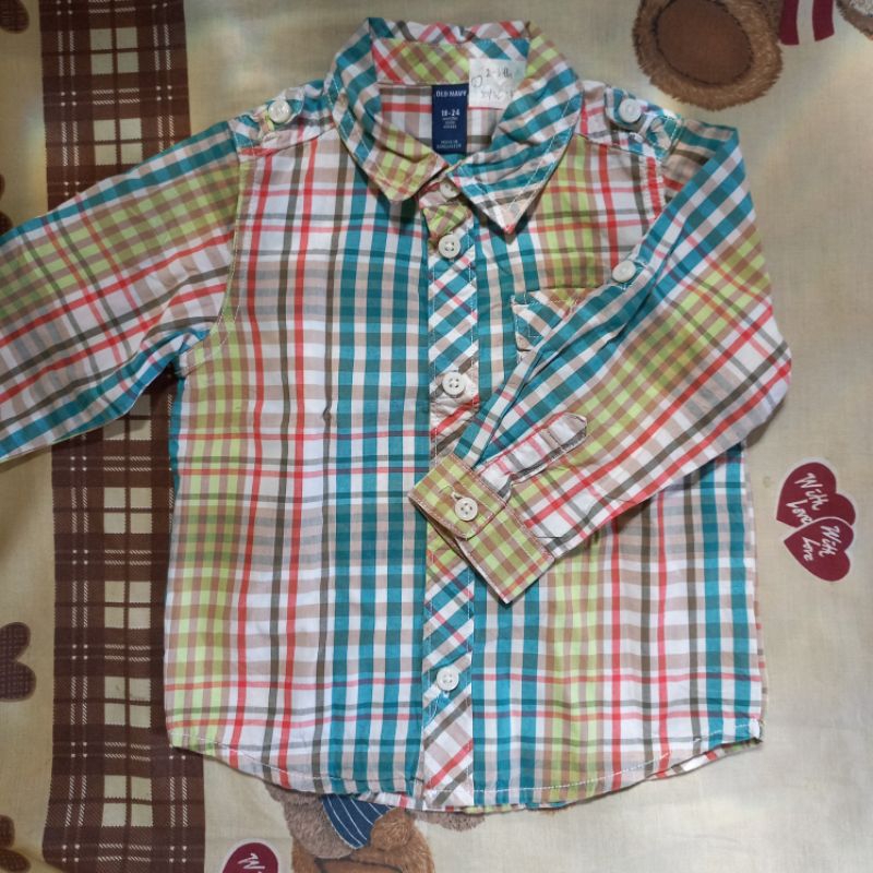 Kemeja Anak Laki laki OLD NAVY preloved