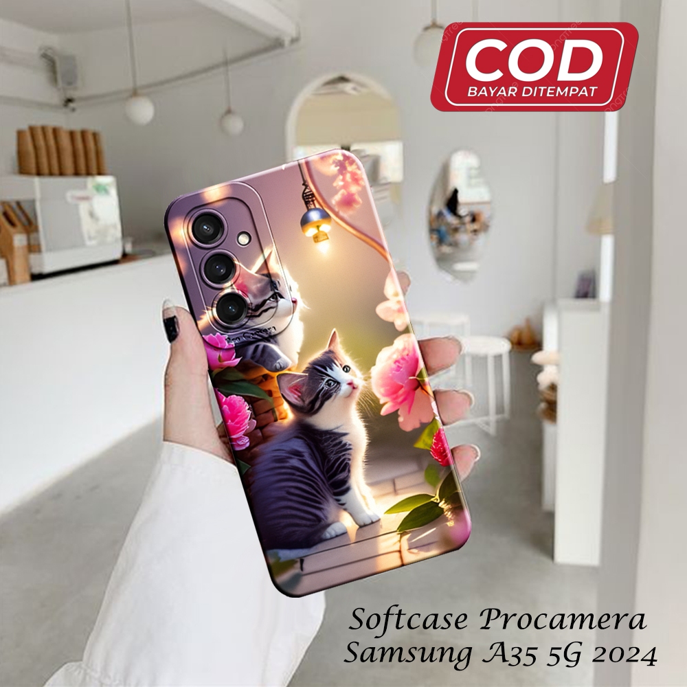 Softcase SAMSUNG GALAXY A35 5G 2024 Fashion Case -  Case SAMSUNG GALAXY A35 5G Terbaru Casing SAMSUN