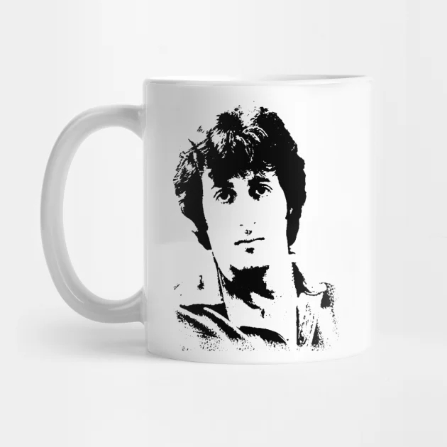 Sylvester Stallone Pop Art Portrait Sylvester Stallone Mug Gelas