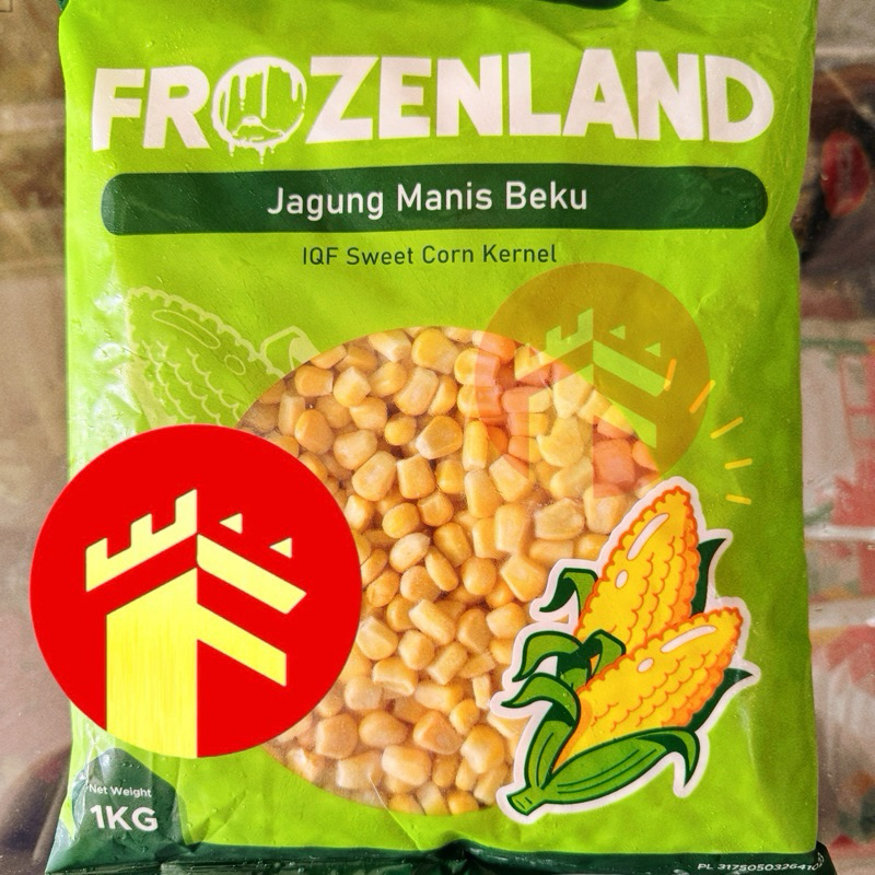 FROZENLAND CORN KERNEL 1 KG 250 GR JASUKE FROZEN LAND JAGUNG PIPIL JAGUNG MANIS PIPIL JAGUNG JASUKE 1 KG 250 GR