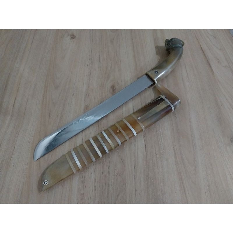 bedog ukir maung full tanduk