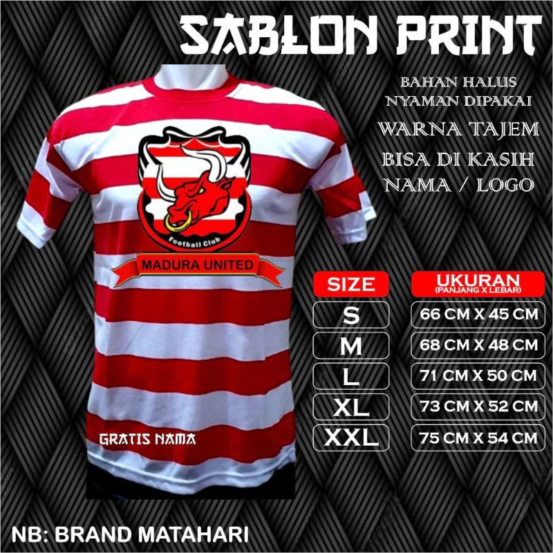 kaos Madura united kaos bola madura kaos adat Madura kaos merah putih KAOS SAKERA KAOS MERAH PUTIH K
