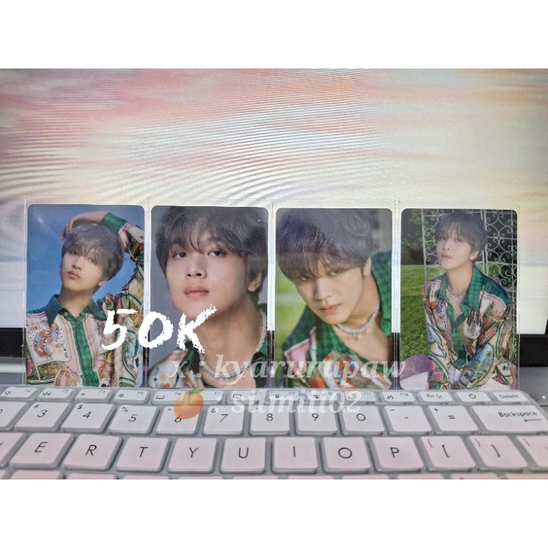PC Haechan Dicon 102 set kemeja satin hijau