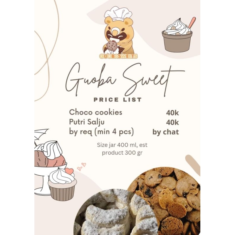 

Cookies by Guoba Sweet