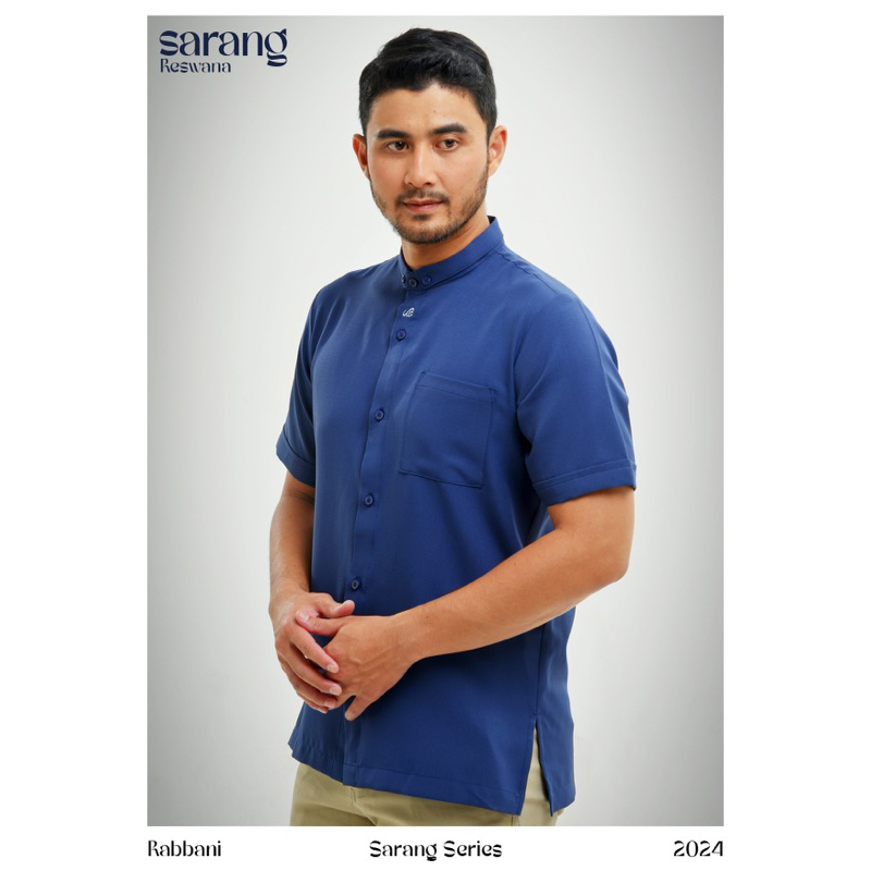 kemko reswana pdk - baju koko lengan panjang kancing - baju muslim proa dewasa bordir - Koko rabbani