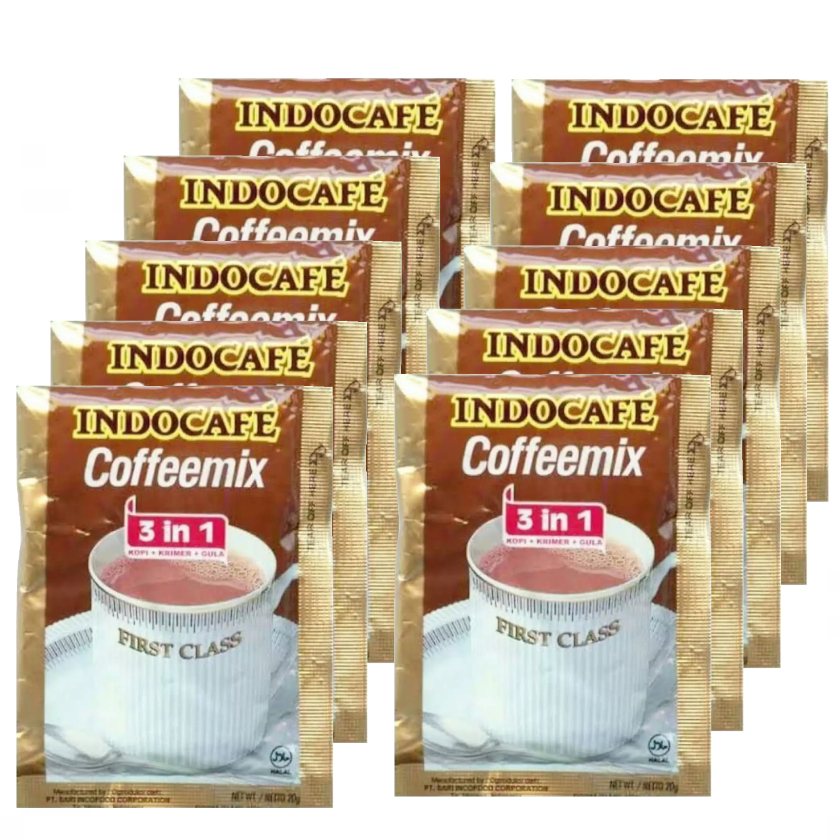 

Indocafe Coffeemix 10 Sachet Kopi 3 In 1 Instan 20gram