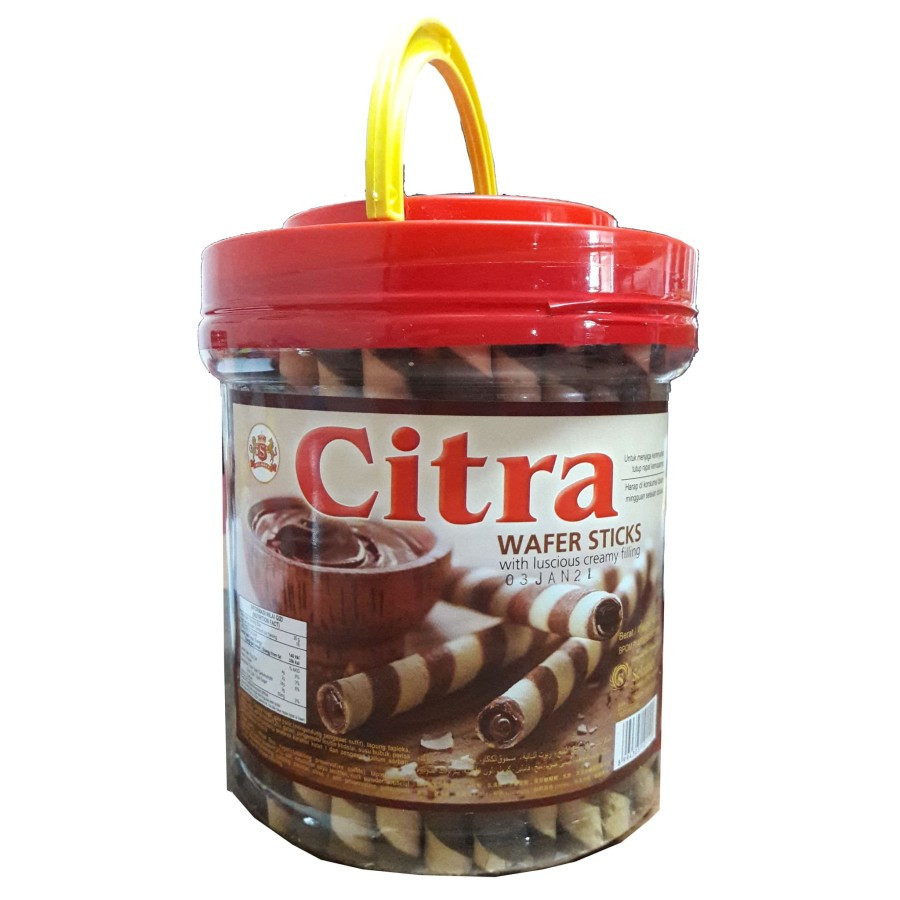 

CITRA WAFER STICK CHOCOLATE TIN 480 GR