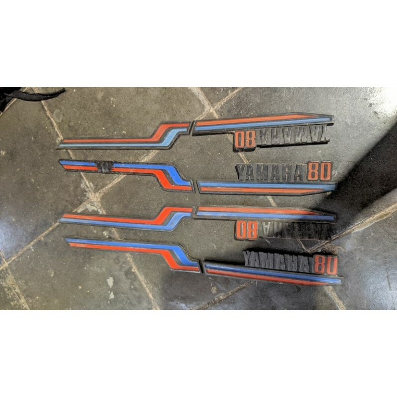 emblem Yamaha V80 original