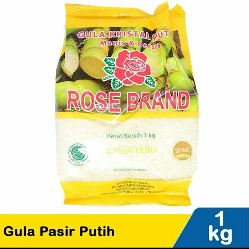 

Gula Pasir Rose Brand 1kg