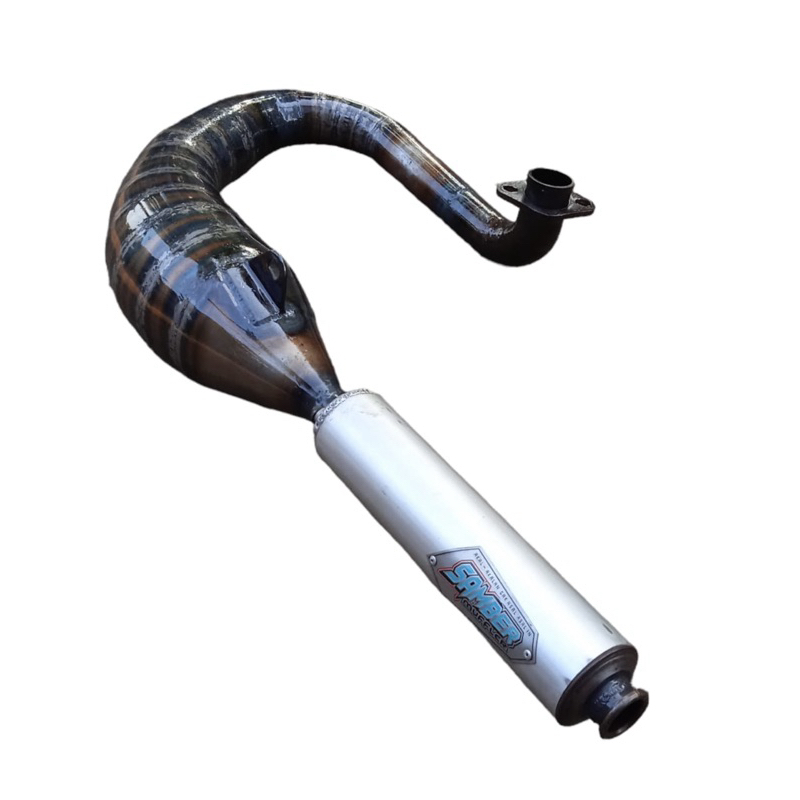 KNALPOT VESPA RACING BLOK NINJA