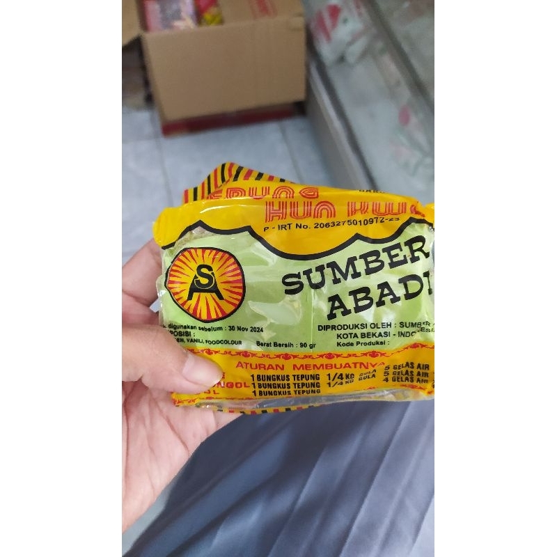 

tepung hunkwe merk sumber abadi