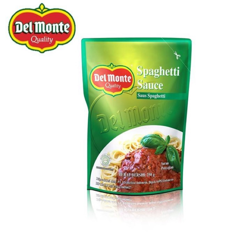 

Delmonte Saos Spagetti 250gr ~ GALERI PLASTIK FROZEN FOOD
