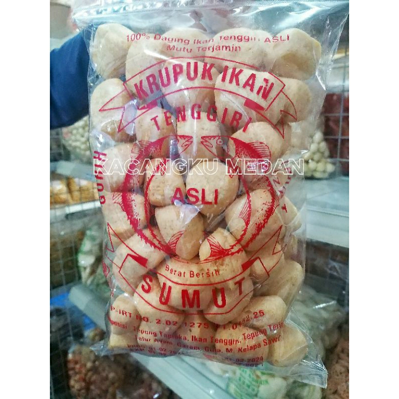 

Kerupuk Ikan Tenggiri (220gr) - Jamin Fresh dan New !!!