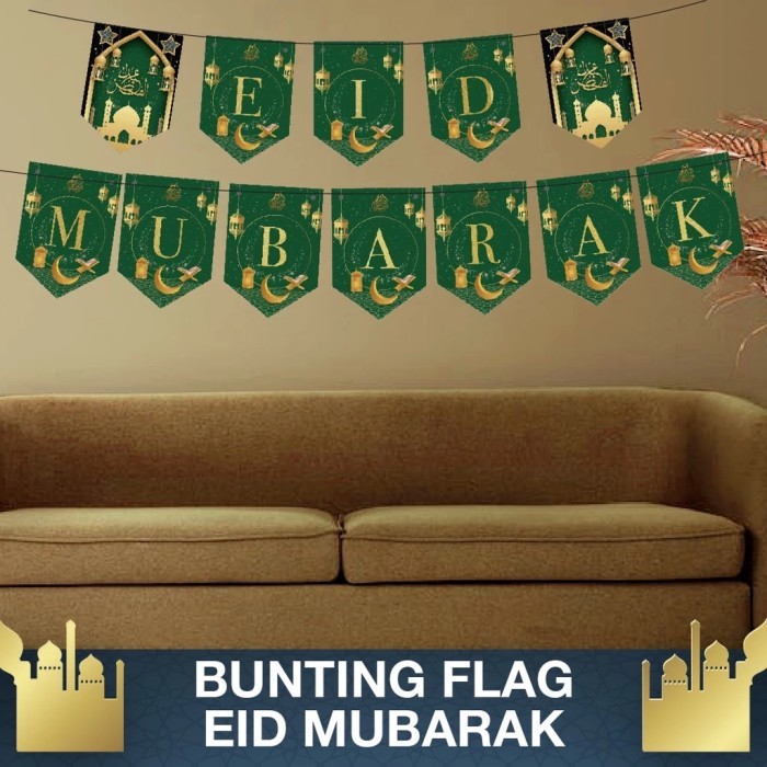 Banner Idul Fitri / Banner Lebaran / Ornamen Ramadhan Idul Fitri