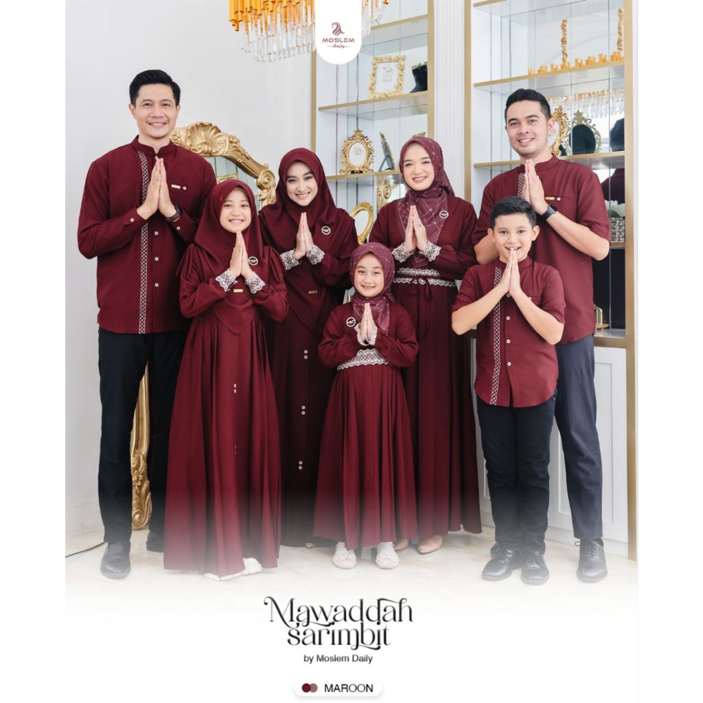 SARIMBIT MAWADDAH BY MOSLEM DAILY READY STOCK SIAP KIRIM