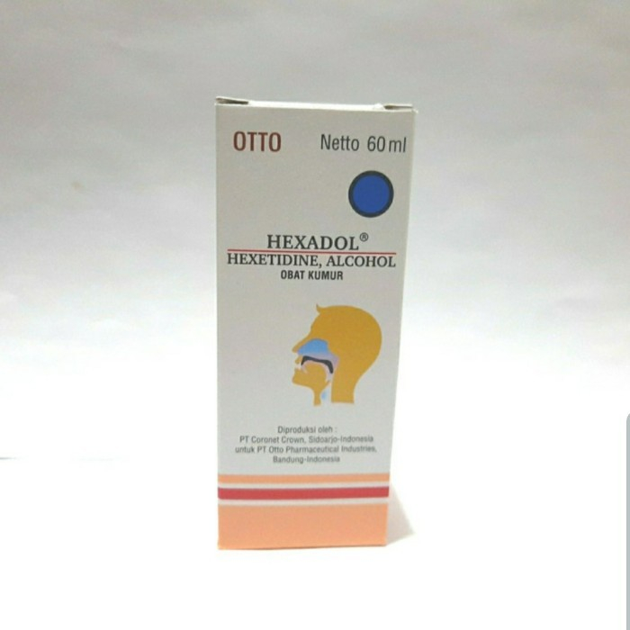 HEXADOL OBAT KUMUR 1 BOTOL 60ML