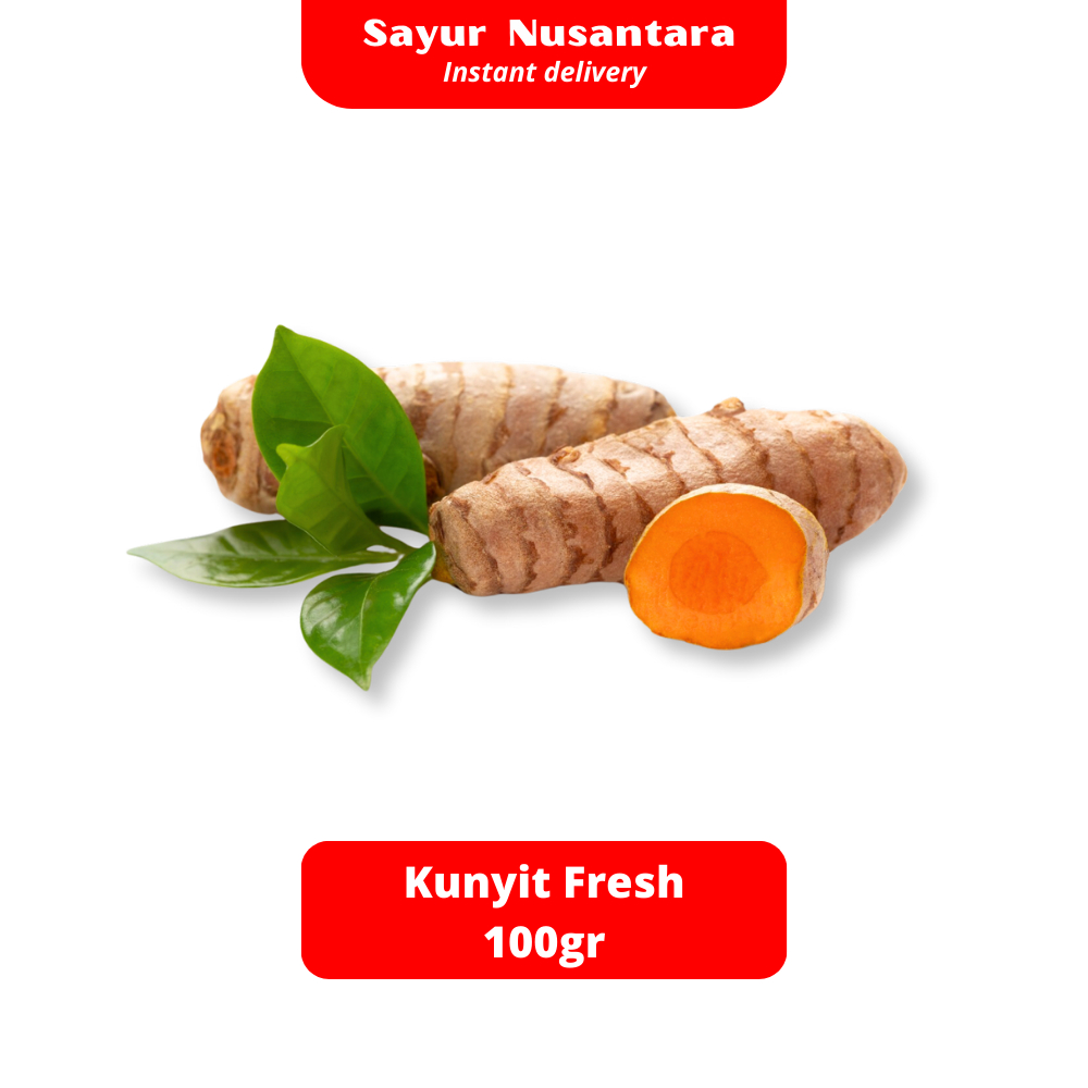 

Kunyit Fresh 100gr - Sayur Nusantara