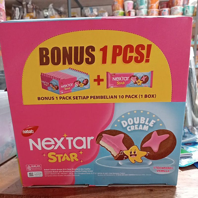 

NEXTAR STAR STRAWBERRY VANILLA DOUBLE CREAM