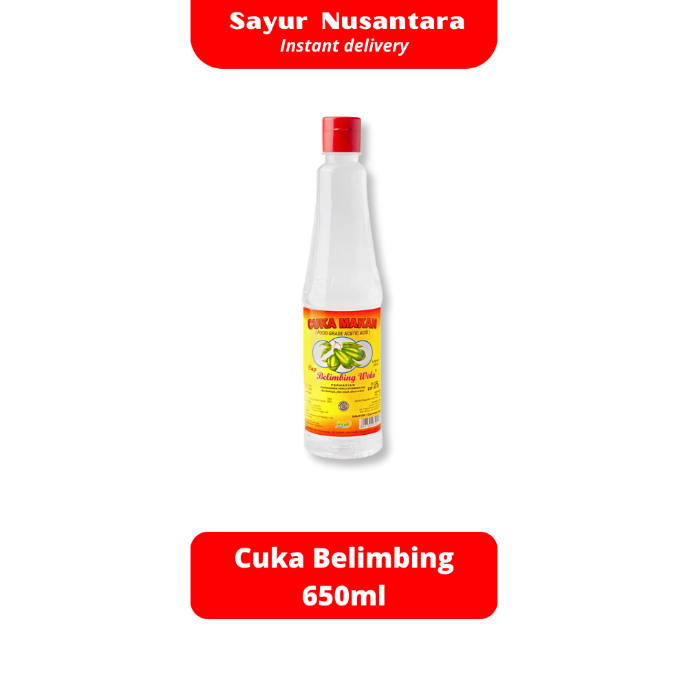 

Cuka Belimbing 650ml - Sayur Nusantara