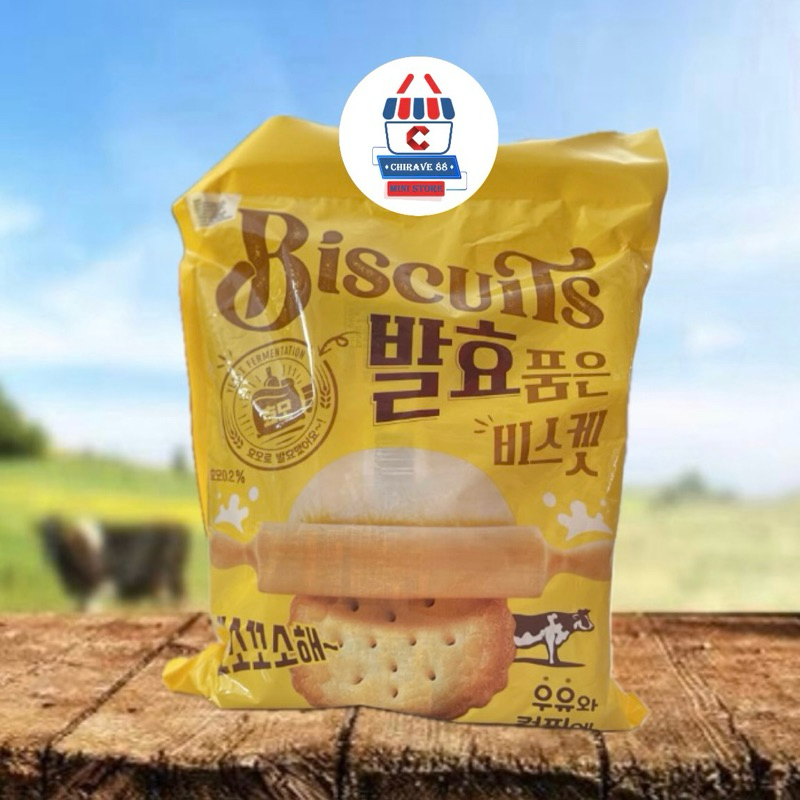 

WEIHAI Biscuits Korean - Ferment Ripen Biscuits 200g (5pcs @40g)