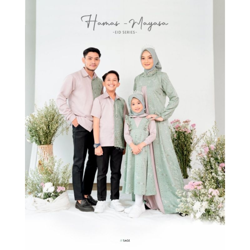 ORIGINAL MAYASA HAMAS WARNA SAGE