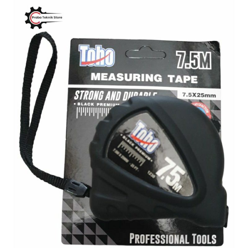 Meteran Toho black premium, Meteran Tukang