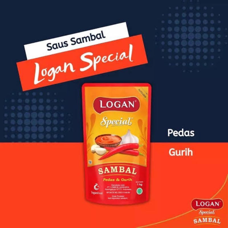 

Logan special saus sambal 1kg