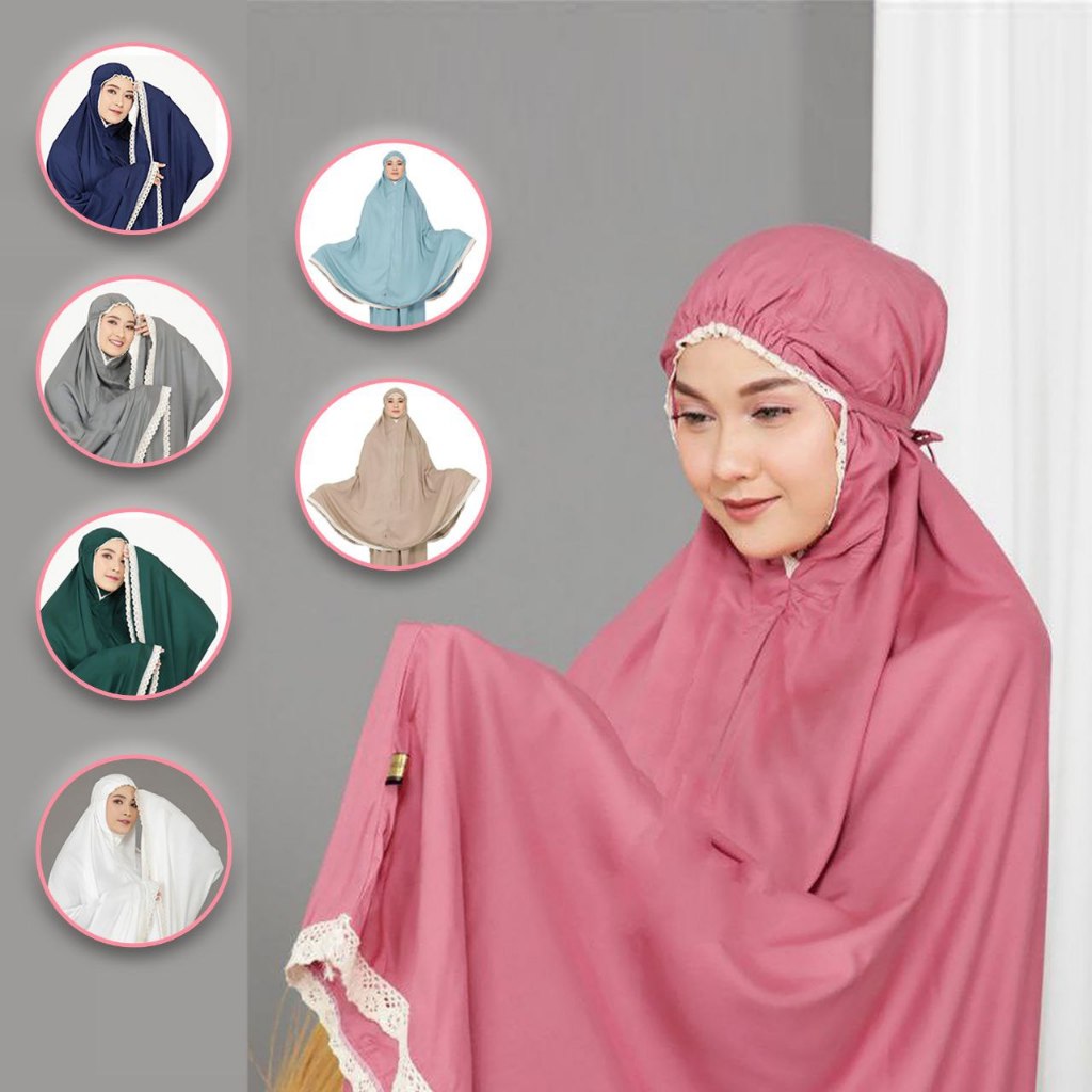 Mukena Asyifa Polos Rayon