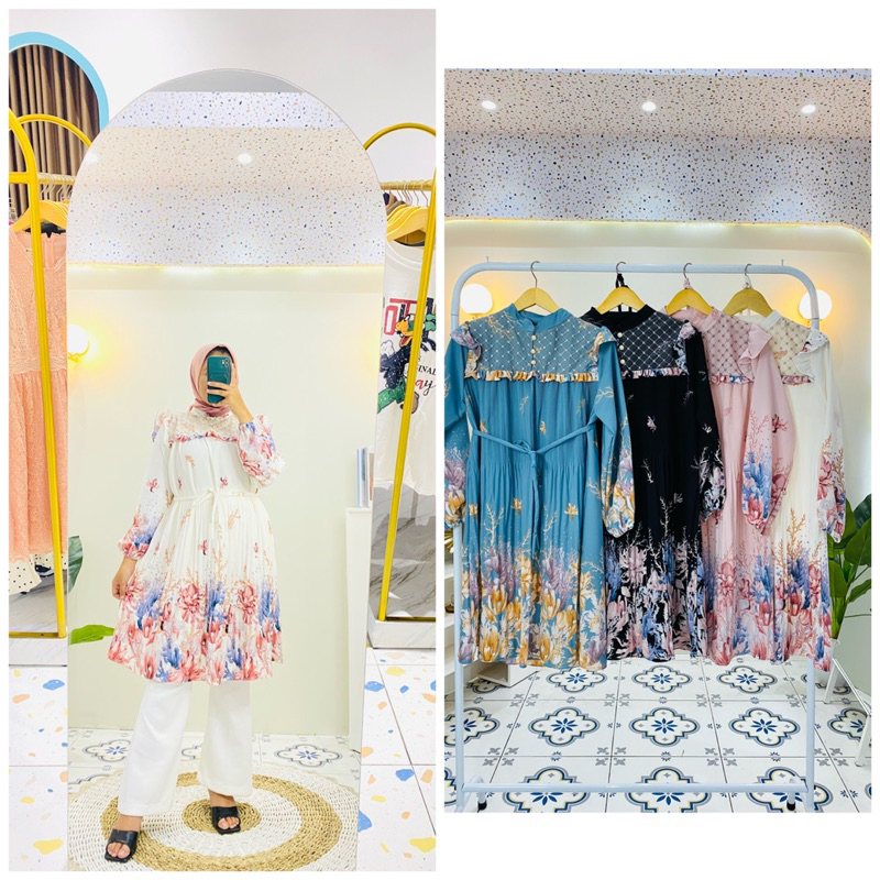 TUNIK IMPORT / TUNIK CANTIK / TUNIK BUNGA