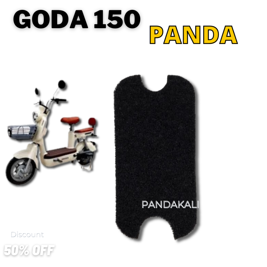Karpet sepeda listrik GODA PANDA 150 Karpet GODA 150 PANDA