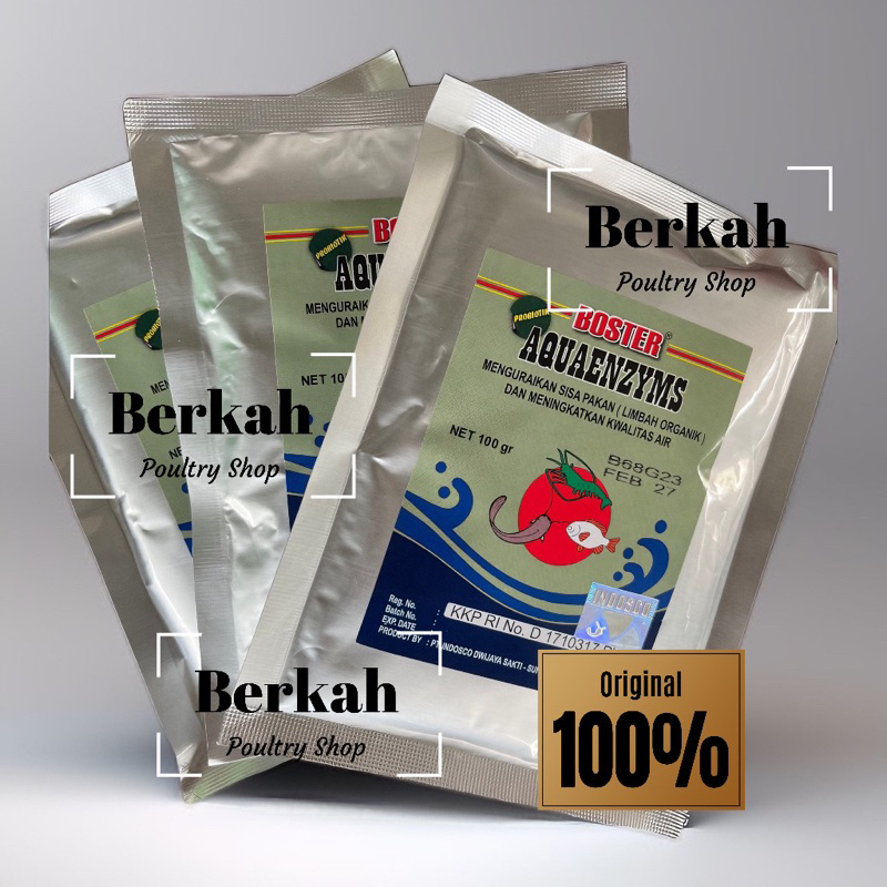 Boster Aquaenzyms / Probiotik Ikan