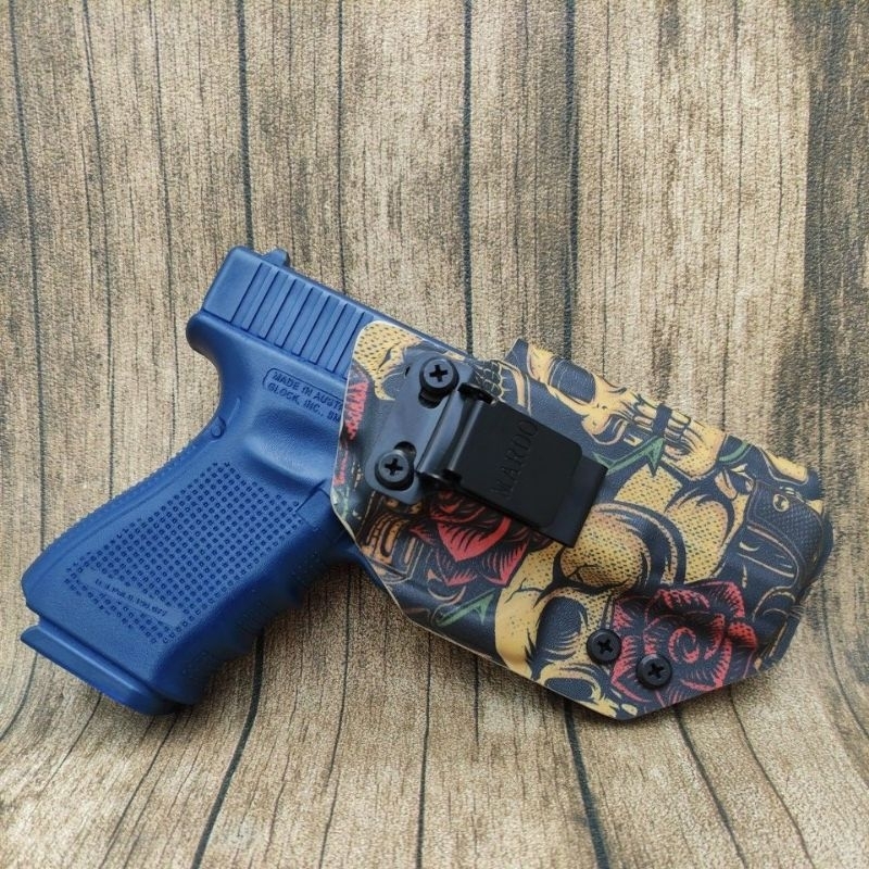 holster Glock 19 iwb + ulticlip mardo gunNroses motif