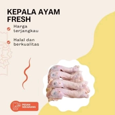 

Kepala Ayam 500gram