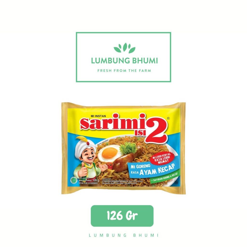 

SARIMI ISI 2 Ayam Kecap 126 Gr 1 Pcs - Lumbung Bhumi