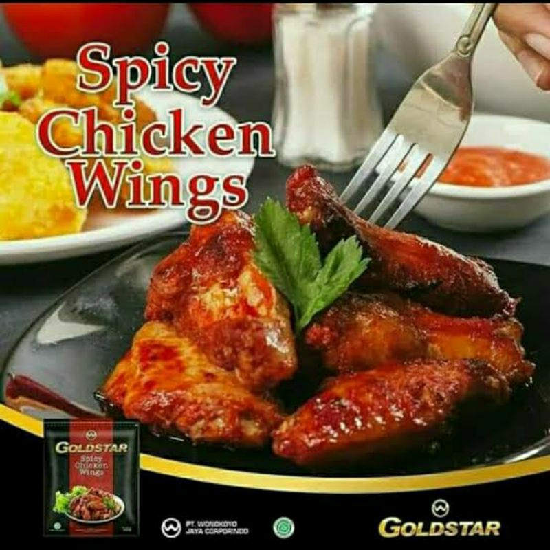 

goldstar Spicy Wings 500gr