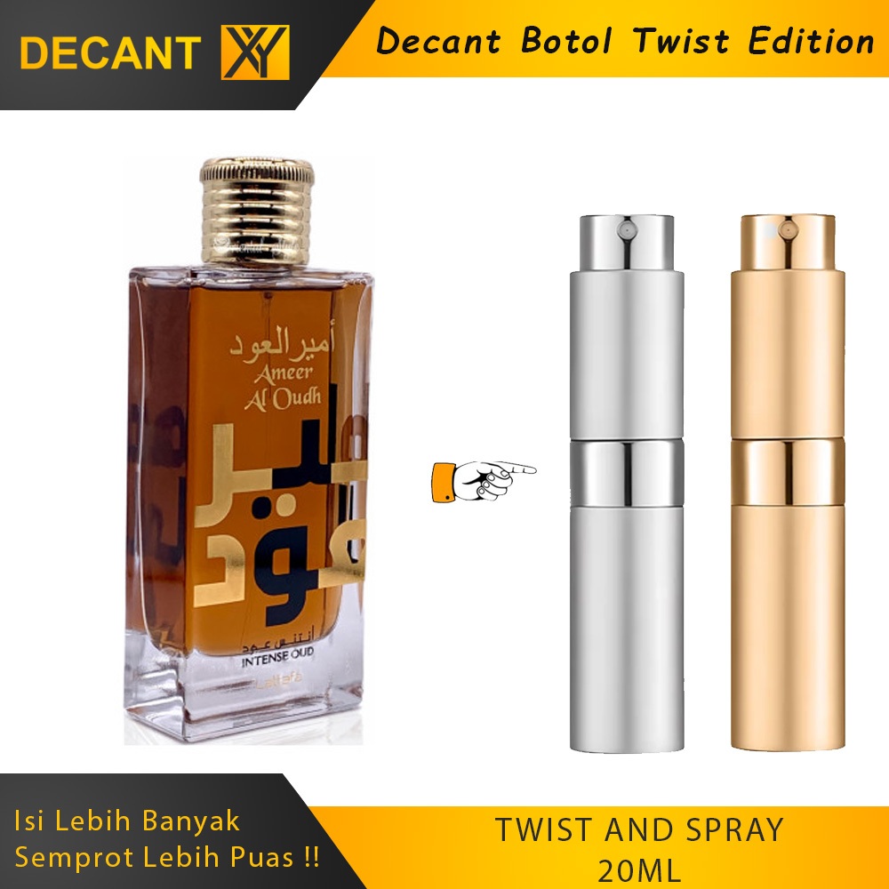 Decant Twist 20ml Lattafa Ameer Al Oudh Intense Oud