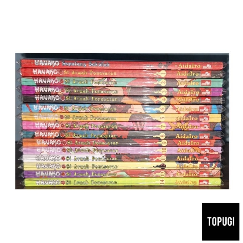 Komik Hanako Si Arwah Penasaran SET Vol. 1-10 11-14 + Hanako Sepulang Sekolah