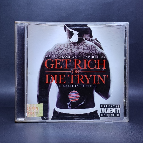 CD OST GET RICH OR DIE TRYIN' 50 CENT LLOYD BANK PRODIGY MOBB DEEP