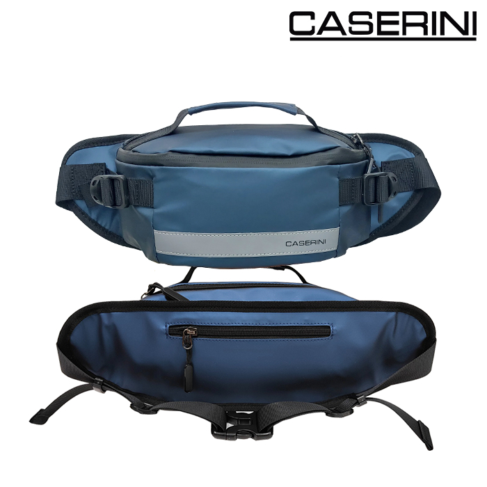 CASERINI Paracute Waistbag CS288003-10 tas pinggang pria bahan parasut water proof