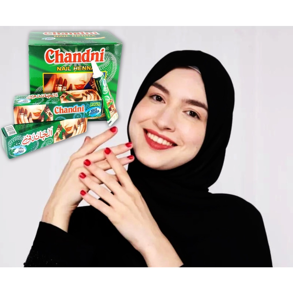 Nail Henna Pewarna Kuku Chandini 1pc
