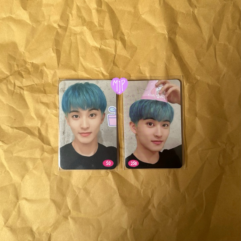 PHOTOCARD PC MARK NCT X SANRIO PHOTOCARD HOLDER CARD CAHOL PARTY SET