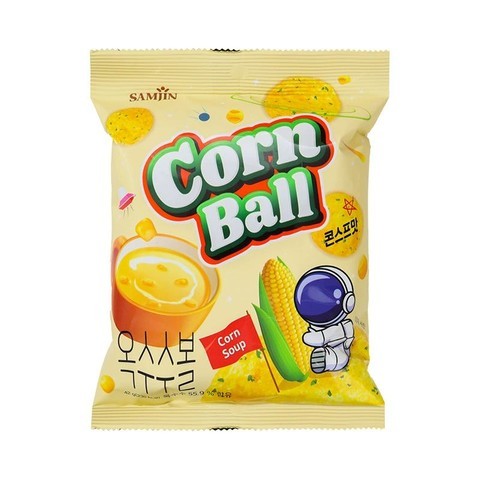 

Samjin Corn Ball Snack Rasa Jagung Khas Korea 225gr